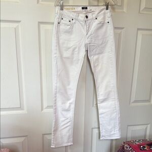 J Crew NWOT Women's White Jeans